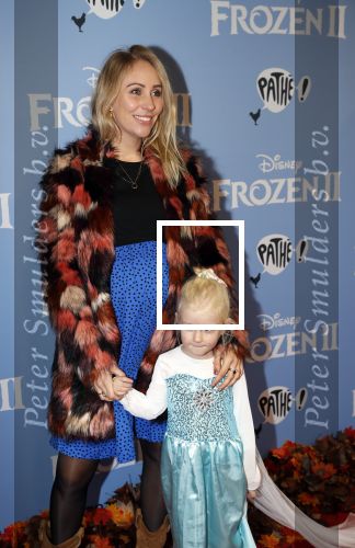 Amsterdam 16 november 2019
Premiere Frozen 2 in Tuschinski. Saskia Weerstand met nichtje
