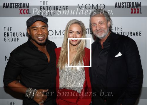 Amsterdam 3 december 2019
Presentatie Amsterdam XXXL in Momo. Stacey Seedorf en zijn vriendin Liann van Groen (twenty4seven)