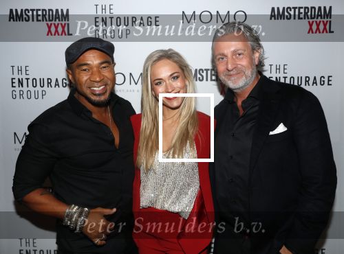 Amsterdam 3 december 2019
Presentatie Amsterdam XXXL in Momo. Stacey Seedorf en zijn vriendin Liann van Groen (twenty4seven)
