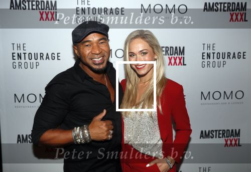 Amsterdam 3 december 2019
Presentatie Amsterdam XXXL in Momo. Stacey Seedorf en zijn vriendin Liann van Groen (twenty4seven)