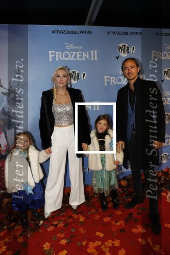 Amsterdam 16 november 2019
Premiere Frozen 2 in Tuschinski. Susanna Klibansky met man Louis en hun kinderen
