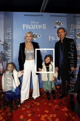 Amsterdam 16 november 2019
Premiere Frozen 2 in Tuschinski. Susanna Klibansky met man Louis en hun kinderen