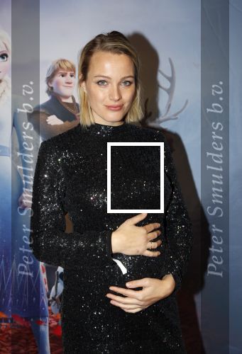 Amsterdam 16 november 2019
Premiere Frozen 2 in Tuschinski. Tess Milne zwanger