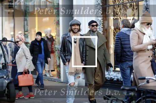 Amsterdam 30 november 2019
Tommie Driessen met partner op de PC Hooftstraat