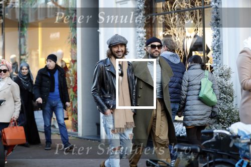 Amsterdam 30 november 2019
Tommie Driessen met partner op de PC Hooftstraat