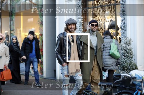 Amsterdam 30 november 2019
Tommie Driessen met partner op de PC Hooftstraat