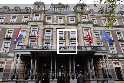 Amsterdam 27 november 2020
Het Amstel Hotel aan de Amstel in Amsterdam