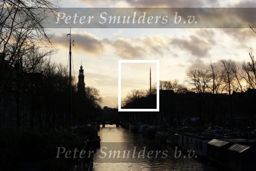 Amsterdam 22 november 2020
Ondergaande zon bij de Amsterdamse grachten en de westertoren.