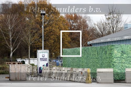 Amsterdam 20 november 2020
Aanbouw nieuwe Big Brother huis op de parkeerplaats bij endemol naast de Amsterdam Arena.