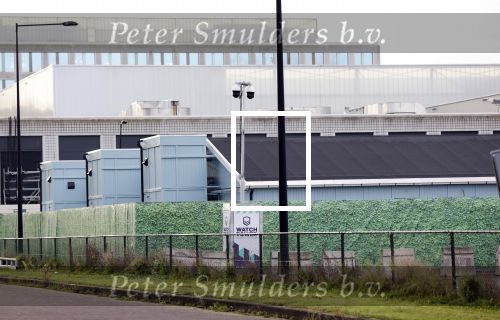 Amsterdam 20 november 2020
Aanbouw nieuwe Big Brother huis op de parkeerplaats bij endemol naast de Amsterdam Arena.