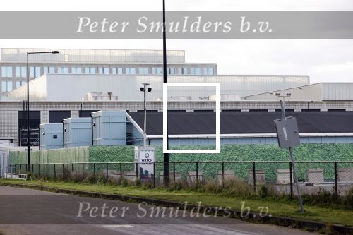 Amsterdam 20 november 2020
Aanbouw nieuwe Big Brother huis op de parkeerplaats bij endemol naast de Amsterdam Arena.