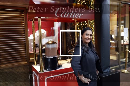 Amsterdam 12 december 2020
De cartier winkel op de pc hooftstraat in kerstsfeer