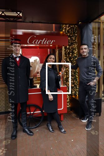 Amsterdam 12 december 2020
De cartier winkel op de pc hooftstraat in kerstsfeer