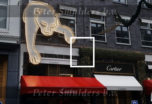 Amsterdam 12 december 2020
De cartier winkel op de pc hooftstraat in kerstsfeer