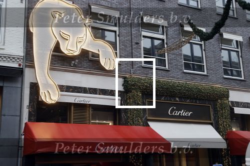 Amsterdam 12 december 2020
De cartier winkel op de pc hooftstraat in kerstsfeer