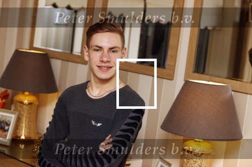 Den Haag 3 december 2020
Gio Zwikker thuis met zijn omaâ€™s