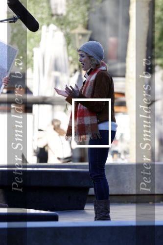 Amsterdam 18 november 2020
Opnames met ilse Warringa op het Rembrandtplein. Menno Kohler doet produktie . Zijn vrouw en zoontje komen even kijken .