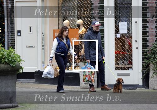 Amsterdam 19 december 2020
Johan Neijenhuis met zijn vriendin in Amsterdam zuid.