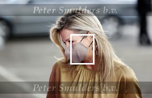 Amsterdam 23 november 2020
Koningin Maxima ( met mondkapje) komt aan bij de uitreiking van de prins Bernhard cultuurprijs