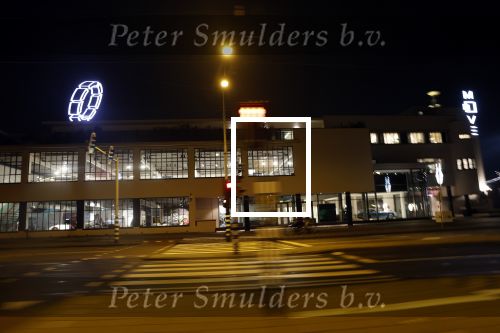 Amsterdam 13 november 2020
Move gebouw bij olympiusch stadion in avondlicht