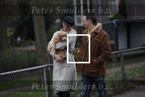 Ouderkerk aan de Amstel 11 december 2020
Nicolette Kluijver met haar man en hun nieuwe puppy.