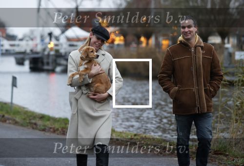 Ouderkerk aan de Amstel 11 december 2020
Nicolette Kluijver met haar man en hun nieuwe puppy.