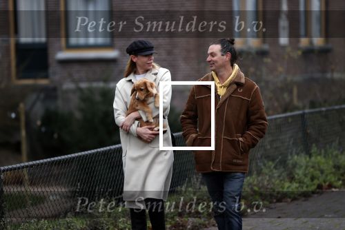 Ouderkerk aan de Amstel 11 december 2020
Nicolette Kluijver met haar man en hun nieuwe puppy.