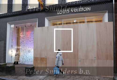Amsterdam 19 december 2020
De PC Hoofstraat tijdens de kerstperiode helemaal leeg door Lockdown ivm Corona
