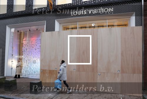 Amsterdam 19 december 2020
De PC Hoofstraat tijdens de kerstperiode helemaal leeg door Lockdown ivm Corona