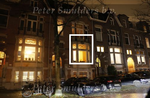Amsterdam 13 november 2020
Huis Prins Maurits en Prinses Marilene in avondlicht