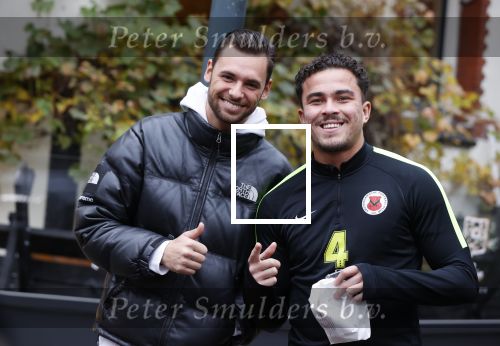 Amsterdam 13 november 2020
Quincy Kluivert en Ruben Roedema in amsterdam zuid