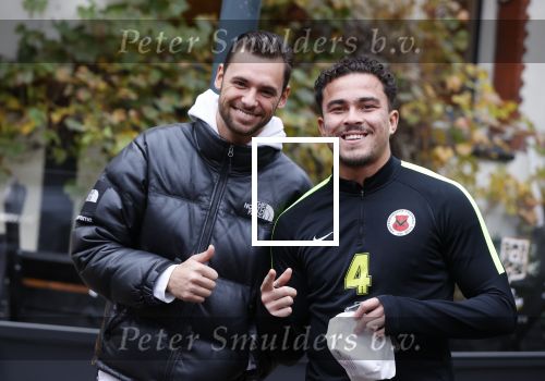 Amsterdam 13 november 2020
Quincy Kluivert en Ruben Roedema in amsterdam zuid