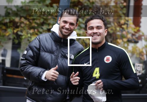 Amsterdam 13 november 2020
Quincy Kluivert en Ruben Roedema in amsterdam zuid