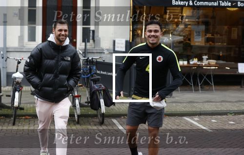 Amsterdam 13 november 2020
Quincy Kluivert en Ruben Roedema in amsterdam zuid
