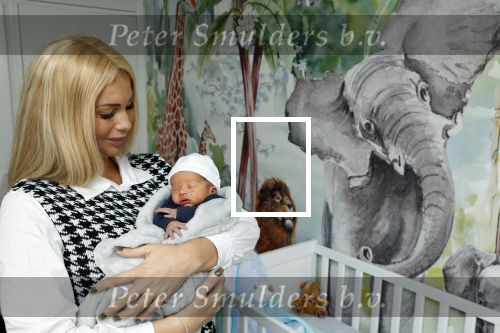 Scheveningen 20 november 2020
Samantha de Jong met haar vriend Gerrit en hun baby Djamino in hun huis .  dochter Gerrit