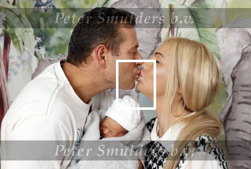 Scheveningen 20 november 2020
Samantha de Jong met haar vriend Gerrit en hun baby Djamino in hun huis .  dochter Gerrit