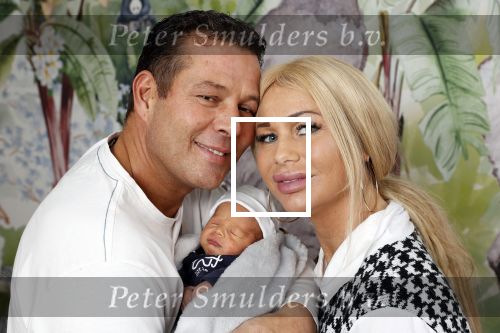 Scheveningen 20 november 2020
Samantha de Jong met haar vriend Gerrit en hun baby Djamino in hun huis .  dochter Gerrit