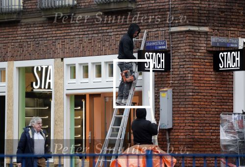 Amsterdam 30 november 2020
Nieuwe Stach winkein aanbouw op beethovenstraat