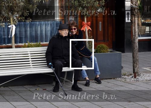 Amsterdam 5 december 2020
Theo Heuft met zijn vriendin in Amsterdam zuid.