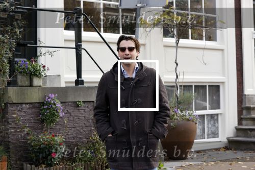 Amsterdam 29 november 2020
Thiery Baudert en zijn vriendin Davide op straat in Amsterdam.