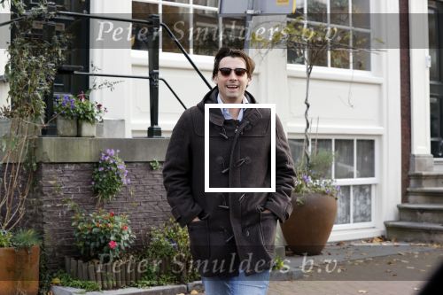 Amsterdam 29 november 2020
Thiery Baudert en zijn vriendin Davide op straat in Amsterdam.