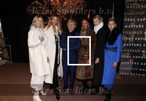 Amstrerdam 20 november 2021
VIP opening Masters Expo in de Rai . De fair heette voorheen Luxury fair. Addy v d Krommenacker met modellen