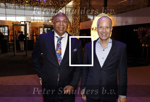 Amsterdam 20 november 2021
Masters Expo in de RAI . Adjiedj Bakas met partner