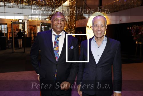 Amsterdam 20 november 2021
Masters Expo in de RAI . Adjiedj Bakas met partner
