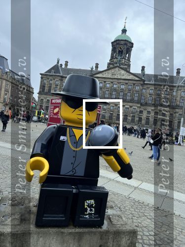 Amsterdam 5 dec ember 2021
Beeld Andre Hazes op de dam