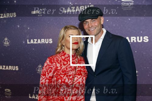 Amsterdam 13 oktober 2019
Premiere Lazarus in het deLamar theater. Annemarie Jung met man