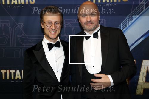 Almere 21 november 2021
Premiere van musical the Titanic in schouwburg Almere. Boris v d Ham met partner
