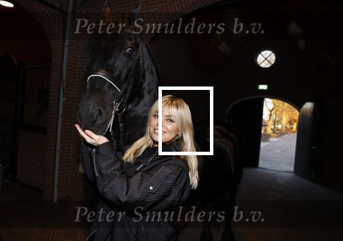 Lunteren 22 november 2021
Presentatie paarden calendar waarvan opbrengst naar het KWF gaat . Bridget Maasland en Samantha Steenwijk krijgen het eerste exemplaar . Ze kopen per paard aanrijden