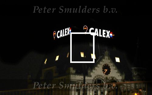 Rotterdam 18 november 2021
Calex reclame op het oudste flatgebouw van Rotterdam.