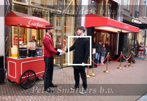 Amsterdam 4 december 2021
Cartier winkel in kerststijl op de PC Hooftstraat